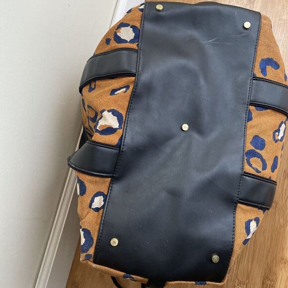 3.1 Phillip Lim for Target Leopard Drawstring Carryall Bag Overnight Travel Hobo - Picture 5 of 11